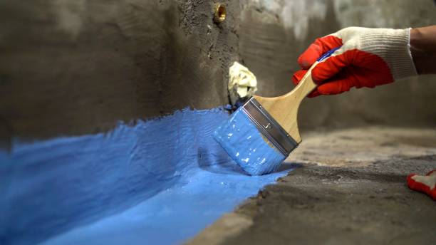 Commercial Emergency Waterproofing project at a Welcome, NC business property by SJ Waterproofing Pros